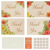 1 LOT OF 3-CHEERIN 20 PACK THANK YOU CARDS WITH EN
