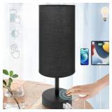 YARRA-DECOR BEDSIDE LAMP WITH USB PORT - TOUCH CON