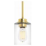 GETINLIGHT 1-LIGHT MODERN GOLD PENDANT LIGHT FOR K
