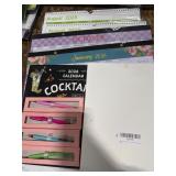 1 LOT ASSORTED PLANNERS & CALENDARS