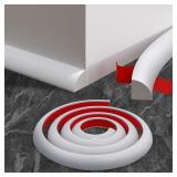 FLEXIBLE QUARTER ROUND MOLDING, 118 INCH PEEL AND