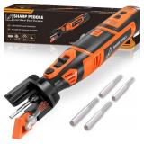 SHARP PEBBLE CORDLESS LAWN MOWER BLADE SHARPENER ?