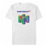 1 LOT (6) NINTENDO 64 MENS T-SHIRT - CLASSIC N64 L