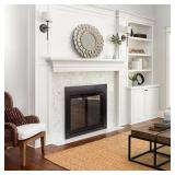 $300 ASCOT MEDIUM GLASS FIREPLACE DOORS