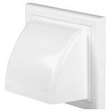 AWENTA 4 INCH EXHAUST HOOD VENT WITH RAIN COVER -