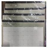 1 LOT OF (4) SAGE GREEN 2026 CALENDARS