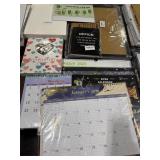 1 LOT ASSORTED SCHEDULING & ORGANIZATION ITEMS