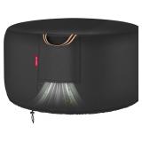 2026 UPGRADED FABRIC FIRE PIT COVER ROUND FOR 