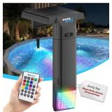 SOLAR POOL LIGHTS ONLY FOR STEEL WALL ABOVE GROUND