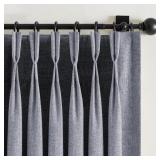 PINCH PLEATED FULL BLACKOUT CURTAINS FOR BEDROOM &
