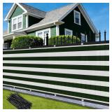 4ï¿½32.8FT FENCE PRIVACY SCREEN, OUTDOOR SHADE COVER