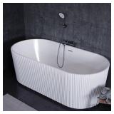 $850 66 IN. X 31 IN. ACRYLIC SOAKING BATHTUB CONTE