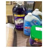 1 LOT (1) FABULSO CLEANER (1) WINDEX (1) DISHWASHE
