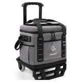 TOURIT PORTABLE 50-CAN COLLAPSIBLE ROLLING SOFT CO