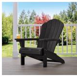 KETER EVEREST ADIRONDACK CHAIR WITH INTEGRATED CUP