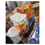 1 LOT (5) ASST FOOD AND PAPER PRODUCTS
