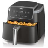 $130 NINJA AIR FRYER PRO, 5 QT, 4-IN-1, GREY, AF14