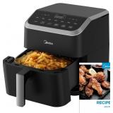 MIDEA AIR FRYER 5.5QT, RAPID AIR TECHNOLOGY, 9 PRE