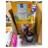 1 LOT (2) 100CT BREAKFAST BLEND (2) ORGANIC AGAVE