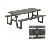 $265 LIFETIME 6-FOOT HEAVY-DUTY PICNIC TABLE ï¿½ FOL