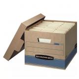BANKERS BOX HEAVY DUTY STORAGE BOXES, 10" X 12" X