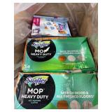 1 LOT (2) SWIFFER 54 REFILLS MOPING CLOTHS HEAVY D