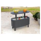 KETER BEVY BAR 2-IN-1 POP-UP TABLE AND COOLER