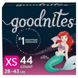 HUGGIES GOODNITES TRAINING PANTS, GIRLS BEDWETTING