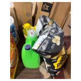 1 LOT (1) GAIN OXI LAUNDRY DETERGENT.(2) SMARTFOOD