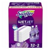 SWIFFER WETJET REFILL PACK, LAVENDER, 32 PADS + 2