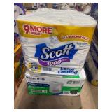 1 LOT OF (2) ASSORTED PAPER PRODUCTS