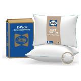SEALY SLUMBER COTTON TEMP BALANCING PILLOW STANDAR