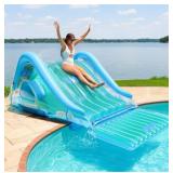 $142 WOW SPORTS INFLATABLE 2 PERSON WATERSLIDE