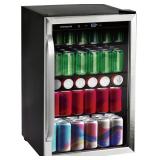 $300 FRIGIDAIRE BEVERAGE REFRIGERATOR, 126 CANS-FU