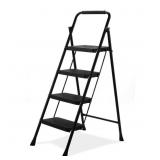 4-STEP REACH FOLDING NON-SLIP STEEL STEP STOOL, 50