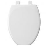 MANSFIELD WOOD WHITE ELONGATED SOFT CLOSE TOILET S