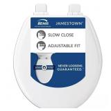 BEMIS JAMESTOWN ROUND NEVER LOOSENS ENAMELED WOOD
