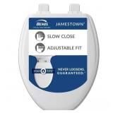 BEMIS JAMESTOWN ELONGATED SOFT CLOSE WITH ADJUSTAB