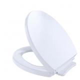 SOFTCLOSE ROUND CLOSED FRONT TOILET SEAT IN COTTON