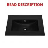 $142 24.5 IN. W X 18.5 IN. D ZERO HOLE CERAMIC VAN