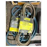 1 LOT OF (3) ASSORTED REPLACEMENT BELTS