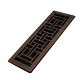 4 IN. X 14 IN. OIL RUBBED BRONZE STEEL ORIENTAL RE