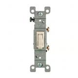 LEVITON 15 AMPS SINGLE POLE TOGGLE AC QUIET SWITCH