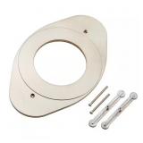 TUB AND SHOWER SMITTY REMODELING PLATE IN BRUSHED