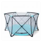 REGALO MY PLAY AQUA PORTABLE PLAY YARD - INDOOR &