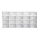 13 IN. X 9 IN. X 5.5 IN. 20-PAIR WHITE PLASTIC STA
