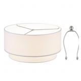 16.5 X 16.5 X 8. 5" H PREMIUM DOUBLE DRUM LINEN OF