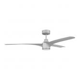 PHOEBE 60 IN. INDOOR/DAMP PAINTED NICKEL CEILING F