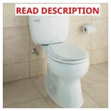 CACHET ROUND ANTIMICROBIAL, SOFT CLOSE FRONT TOILE