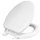 MAYFAIR BY BEMIS EDEN CUSHIONED VINYL WHITE ELONGA